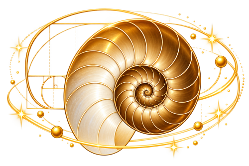 Goldene Fibonacci-Spirale